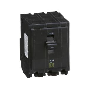 Interruptor termomagnético QO, 50 A. QO350 Schneider Electric