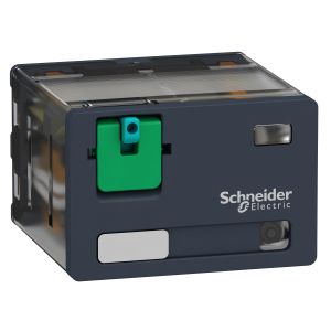Relevador de potencia enchufable LED, 4 CA - 24 V CC. RPM42BD Schneider Electric