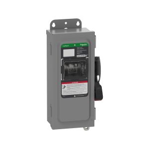 Interruptor de seguridad para uso pesado, 3 polos, 30 A. VH321AWKGL Schneider Electric