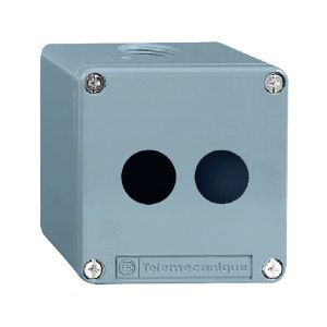 Pulsador de carcasa vac&iacute;a con 2 aberturas de 22mm. XAPG29202 Schneider Electric