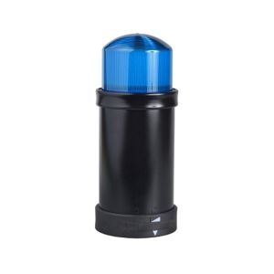 Baliza luminosa con tubo de descarga de flash integrado, Ø 70 mm, azul. XVBC6B6 Schneider Electric