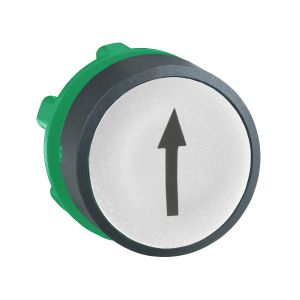 Cabeza de pulsador, Ø 22, blanco, flechahacia arriba. ZB5AA334 Schneider Electric