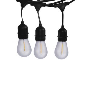 Serie decorativa LED para exterior, 24 focos. SERIP65E2724WLEDS Tecnolite