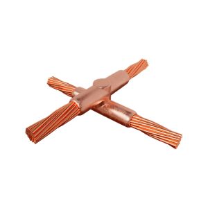 Molde en x, cable 300 a cable 300. ECOTGM-CCXE8-300-300 Total Ground