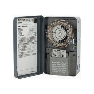 Interruptor de horario de 24 horas, 208-277 V. 8004 Tork