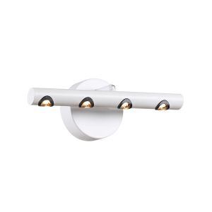 Lámpara LED dirigible, 9 W, luz cálida brillante, 3000 K, blanco. 09TLLED2031MV30B Tecnolite