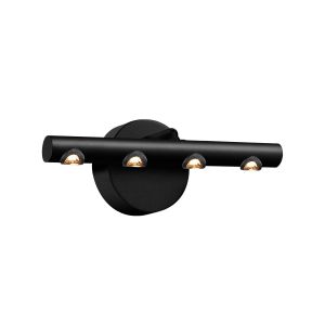 Lámpara LED dirigible, 9 W, luz cálida brillante, 3000 K, negro. 09TLLED2031MV30N Tecnolite