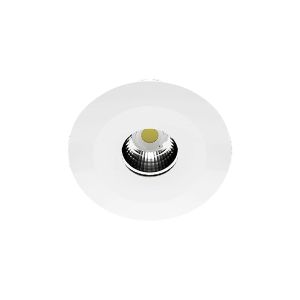 Lámpara empotrable en techo a prueba de vapor, 9W, blanco cálido. 09YDLED109MV30B Tecnolite