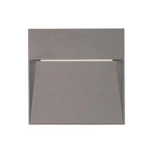Lámpara LED para pared, luz suave cálida, 16 W, gris. 16HLED808CV30G Tecnolite