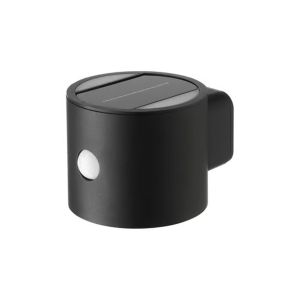 L&aacute;mpara solar arbotante LED, 0.6 W, luz c&aacute;lida brillante, con sensor de movimiento, IP44. 1SOLLED55DC30N Tecnolite