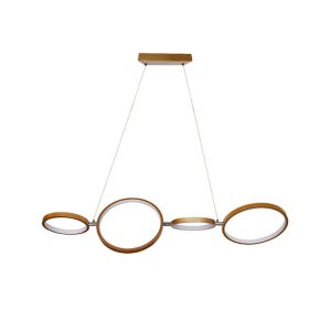 L&aacute;mpara colgante LED, 33 W, 1.50 m, luz c&aacute;lida brillante. 33CTLLED168MV30D Tecnolite