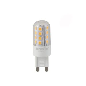Foco LED ampolleta 3 W, base G9. 3DG9LED30V300 Tecnolite