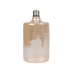 Foco cilíndrico LED, luz ámbar, base E27, 4.5 W. 4DTLED12FL22VCT Tecnolite