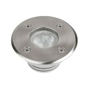 Lámpara de piso LED empotrable, 3 W, exterior, negro. HLED-646/3W/S Tecnolite