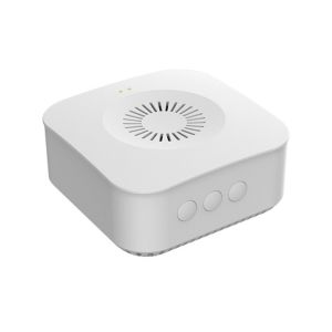 Receptor de timbre inalámbrico con conexión a tomacorriente, 2.5 W, blanco. JINGMVTCW Tecnolite