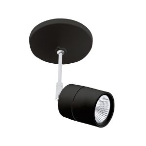 Spot LED dirigible de interior, 12 W, negro. YSNLED-368/N Tecnolite