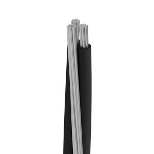 Cable neutracon tipo AAC, para distribución aérea, 2x1/0+1x2, metro. CN2X1/0+1X2ACSRT Viakon