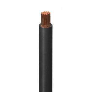 Cable THW-LS calibre 2, color negro, metro. CTHW-2TN Viakon