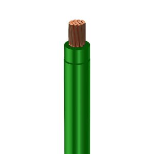 Cable THW nylon calibre 14, verde, metro. CTHWN-14TV Viakon