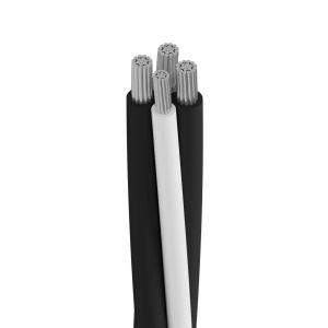 Cable XLP para distribución subterránea, calibre 2, metro. XLP2(2+1)AL600VT Viakon