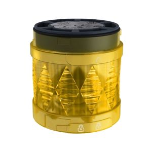 Unidad LED iluminada XVU, amarillo, 60mm-Elektron