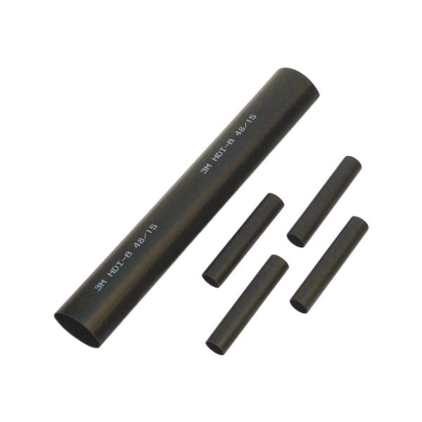 Tubo termocontráctil Negro, Resistente a la corrosión, IMCSN-2000 3M