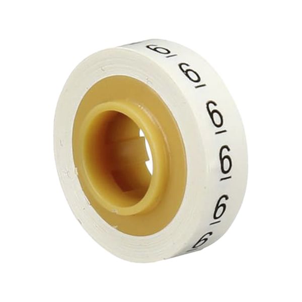 Cintas de Repuesto para Identificación No.6, Blanca, SDR-6 3M