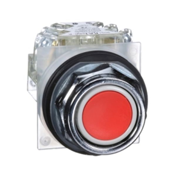 Pulsador 9001K, 600V AC, 10 A, 30mm. 9001KR1RH13 Schneider Electric