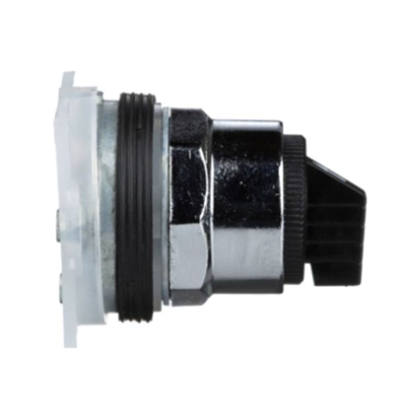 Cabeza selector negro, 30mm, 3 posiciones fijas. 9001KS42B Schneider Electric