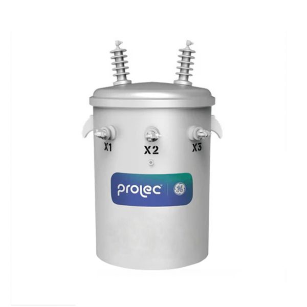 Transformador poste monofásico autoprotegido de 37.5 kVA. DAN605 Viakon