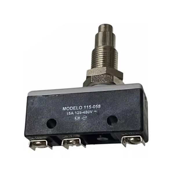 Microinterruptor básico de precisión, 15 A, fuerza accionadora de 340 gr. 115-058 Arrow Hart