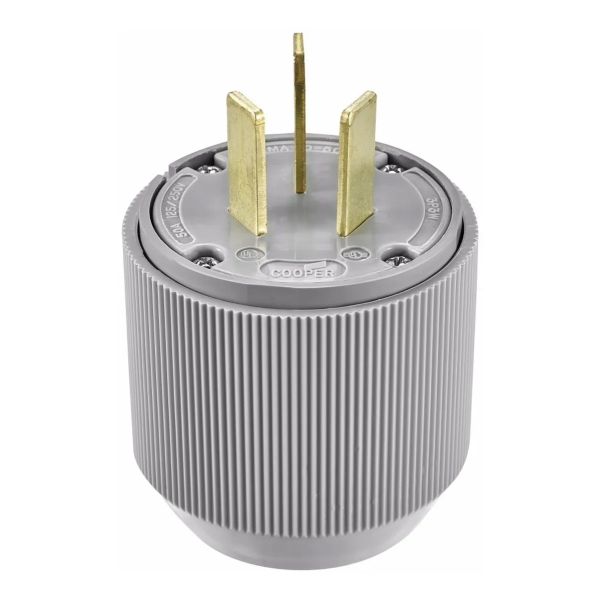Clavija recta, NEMA 10-50P, 50 A, industrial, 125/250 V, 4524N Arrow Hart