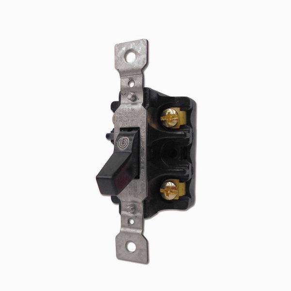 Interruptor 2 polos, 1 tiro, 2 posiciones, 30 A. 7808U Arrow Hart