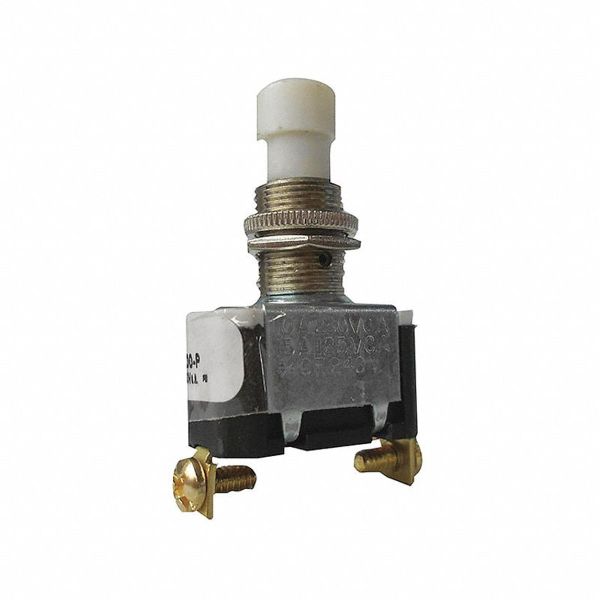 Interruptor de botón para tablero, SI-NO, 2 tornillos. 82600P Arrow Hart