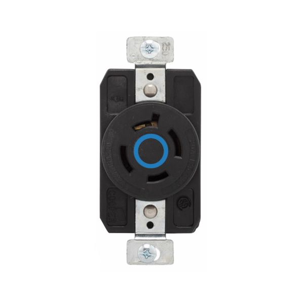 Receptáculo media vuelta, 2 polos, 3 hilos. AHCL620R Arrow Hart