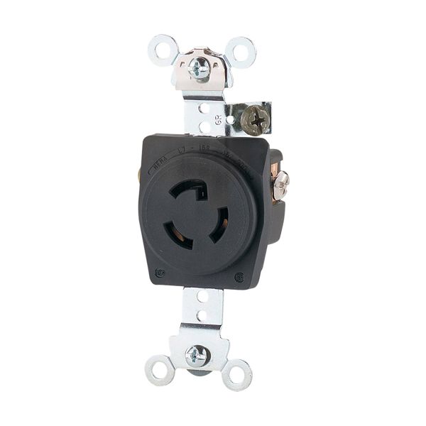 Toma de corriente trifásica, 15 A. CWL715R Arrow Hart