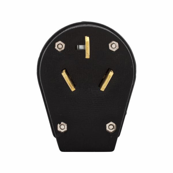 Clavija de hule, universal, trabajo pesado, 50 A. S80-SP Arrow Hart