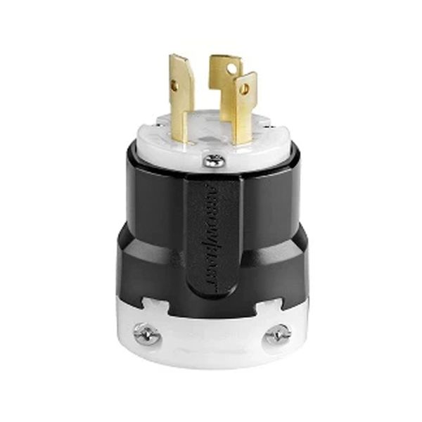 Clavija media vuelta, 3 polos, 3 hilos, 30 A. WD3331 Arrow Hart