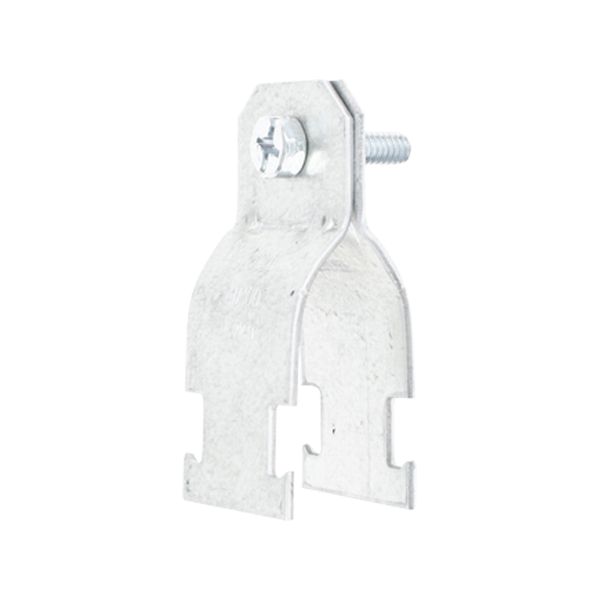 Abrazadera unicanal 1 1/2" para conduit pared delgada. AW 112 ANCLO
