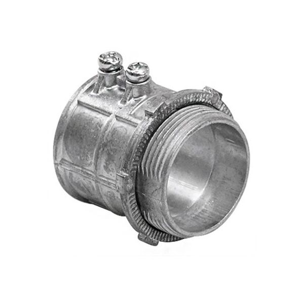 Conector pared delgada zinc 2". CCL 100 ANCLO