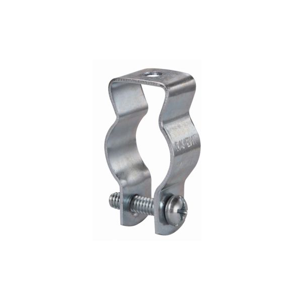 Clip con separador 3/4" para conduit pared delgada y gruesa. CLIP 34 ANCLO