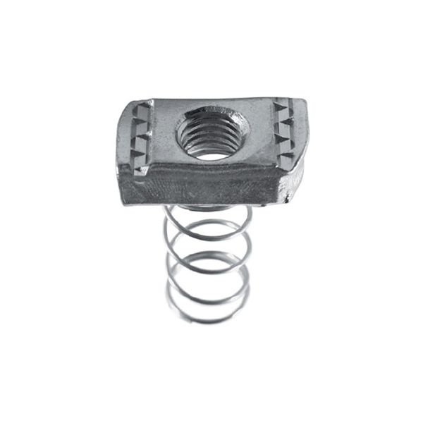 Tuerca unicanal con resorte 3/8". TR 38 ANCLO