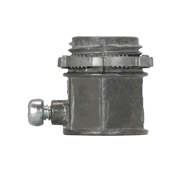 Conector recto de tornillo de fijación, 1/2", sin rosca. 450DC Crouse Hinds