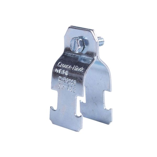 Abrazadera para unicanal, 1/2", acero. CHB2008PAZN Crouse Hinds