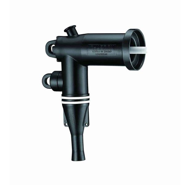 Codo operación con carga, 15 kV, 200 A, calibre 3/0. 15-LE200TB-08 Chardon