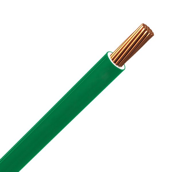 Cable THW-LS calibre 6, verde, metro. CTHW-6TV Condulac