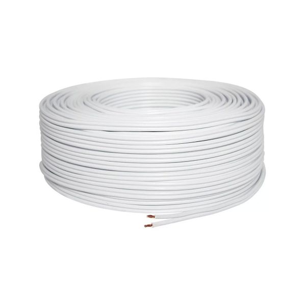 Cable POT dúplex, calibre 14, blanco, metro. SPT-14TB Condulac