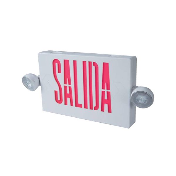 Lámpara LED de Salida de Emergencia, Rojo, 2 Cabezales, APC7RGSALCooper Lighting