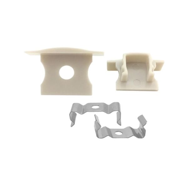 Accesorio para perfil, satín. AC2201 Tecnolite