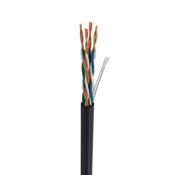 Cable UTP categoría 5e, 4 pares, negro, metro. 664464T Condumex